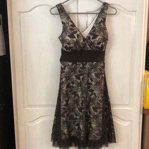 Studio Y brown lace sundress